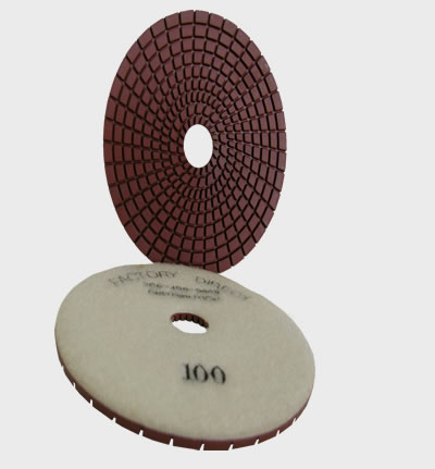 Spiral 5"/100 WET Polishing Pad CYCLONE
