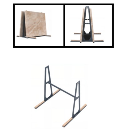 A-Frame for Storage Set(2pcs)  ABACO