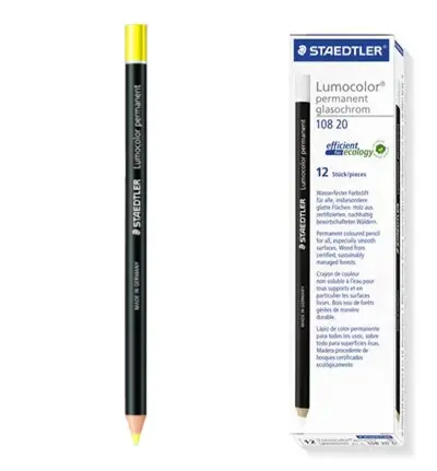 Pencil YELLOW Permanent Box(12pcs) STAEDTLER