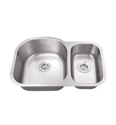 Undermount 70/30 Sink 18G 31.1/2"x20.1/2"x 9" Depth