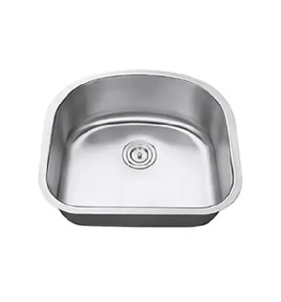 Undermount D-STYLE Sink 18G 23.1/4"x 21" 9 Depth
