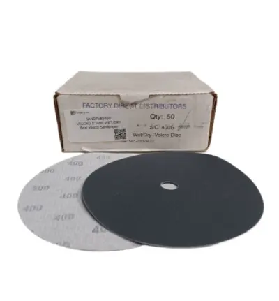 VELCRO 5"/400 WET/DRY Box(50pcs) Sandpaper