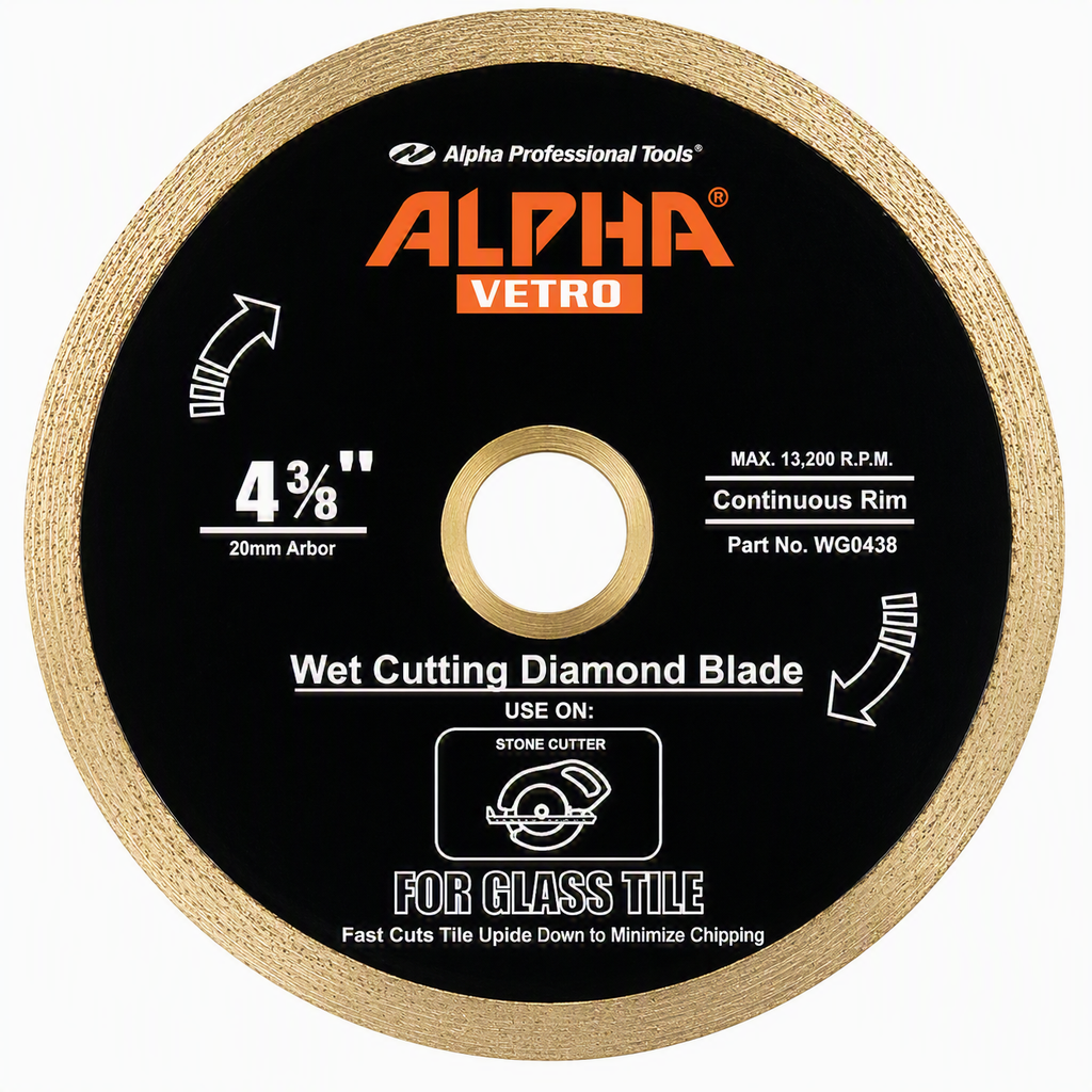 Alpha Vetro Blade 4" 3/8