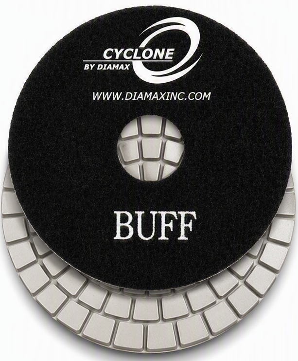 Cyclone Wet Polishing Pad- Black & White 