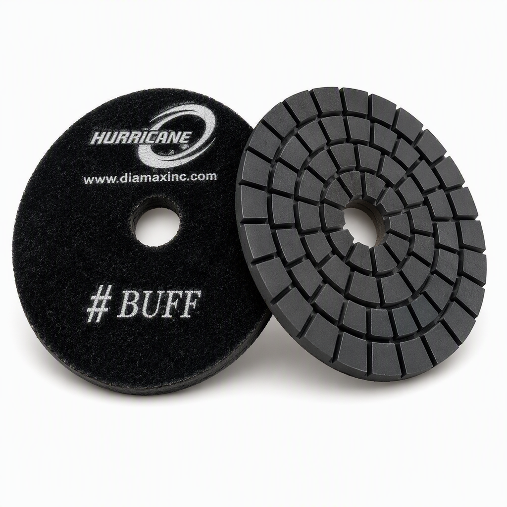 Hurricane Wet Polishing Pad Black & White 