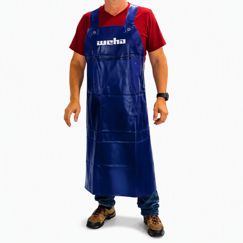 Weha Blue Double Layer Apron
