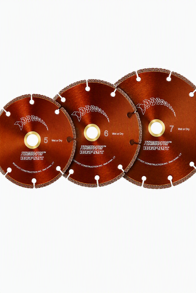 TERMINATOR Vacuum Brazed  BigFoot Blade