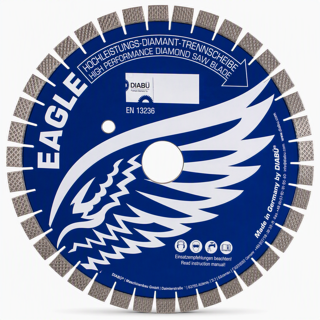DIABU Blue Eagle Premium Line Quartzite Bridge Saw Blade