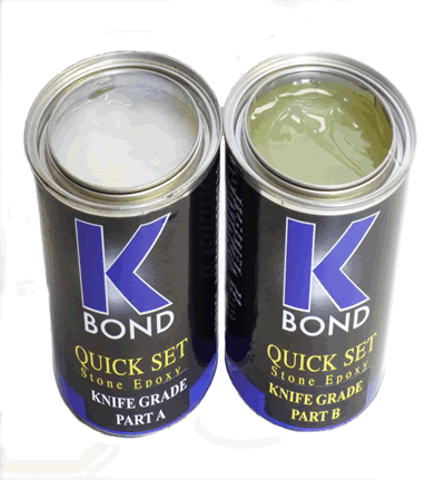 Epoxy solid 1 QUART A&B Quick Set(2pcs) K-BOND
