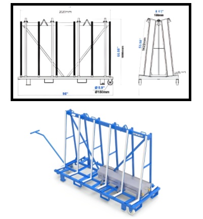 Transport Frame Mod TF-2440 PC AARDWOLF