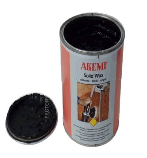 Wax BLACK 900ml Solid AKEMI