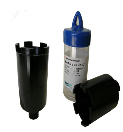 Alpha (2 1/2" WET) core bit
