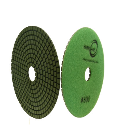 Block 5"/800 WET Polishing Pad HURRICANE