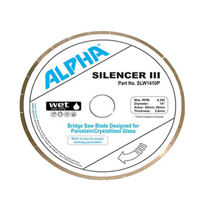 Alpha PORCELAIN 14" Silencer III