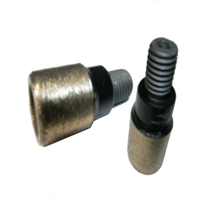 Mandrel Bit 2" Screw on tip  CYCLONE