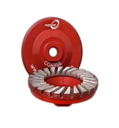 Cup Wheel HURRICANE 4"/Coarse Turbo