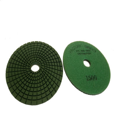 Spiral 5"/1500 WET Polishing Pad CYCLONE