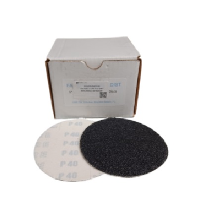VELCRO 5"/40 H.D DRY Box(50pcs) Sandpaper