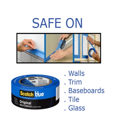 Masking Tape BLUE 2" x 60yd ScotchBlue 3M