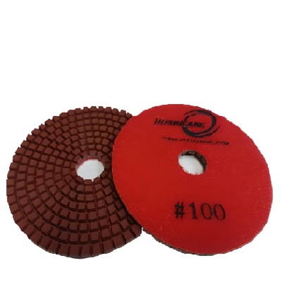 Block 4"/100 WET Polishing Pad HURRICANE