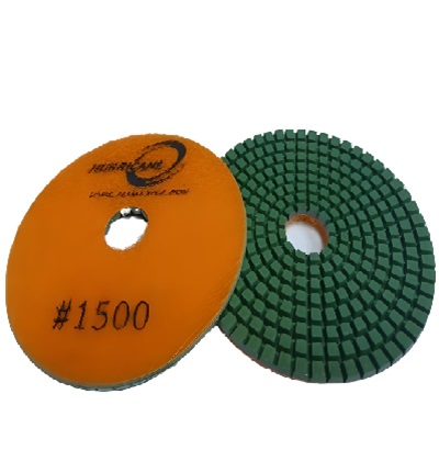 Block 4"/1500 WET Polishing Pad HURRICANE