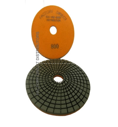 Spiral 5"/800 WET Polishing Pad CYCLONE