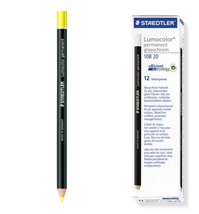 Pencil YELLOW Permanent Box(12pcs) STAEDTLER
