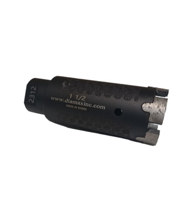 Core bit 1.1/2" Vacuum Brazed Dry/Wet CYCLONE  rpm:6500