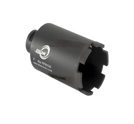 Core bit 2" WET/DRY CYCLONE rpm:2000