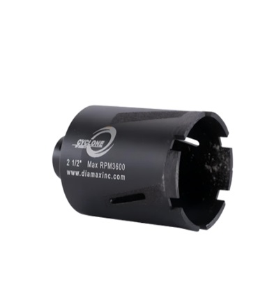Core bit 2.1/2" WET/DRY CYCLONE rpm:2000