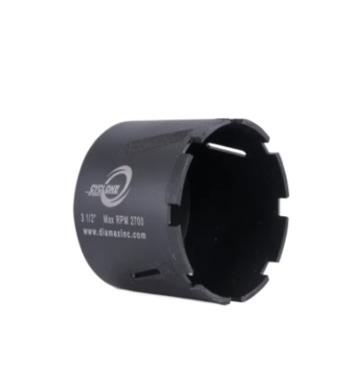 Core bit 3.1/2" WET/DRY CYCLONE rpm:1300