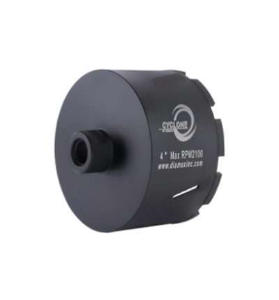 Core bit 4" WET/DRY CYCLONE rpm:1300