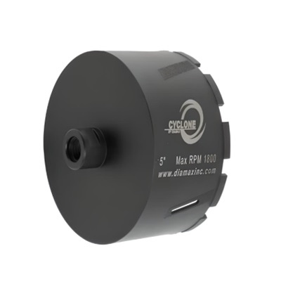 Core bit 5" WET/DRY CYCLONE rpm:800