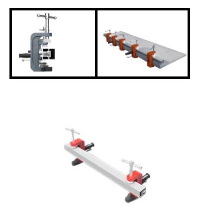 Lamination Clamp 2 feet (include 1 bar 2 clamps)  ABACO