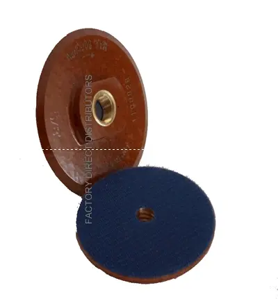 [GP45/8RG] Alpha (4" RIGID) backer pad 5/8"-11 Thread