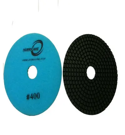 [PDRE5400] Block 5"/400 WET Polishing Pad HURRICANE