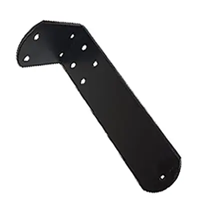 [L-BRACKET12] Bracket L12”x2.3/8”x1/4” MEDIUM for Countertops  by units STEEL