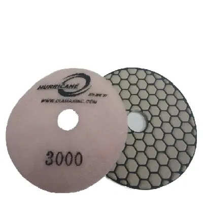 [HDP43000] Hurricane 4"/3000 DRY Polishing Pad