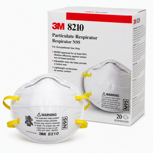 [SAF3M8210] Mask 3M Without Valve Box(20pcs)