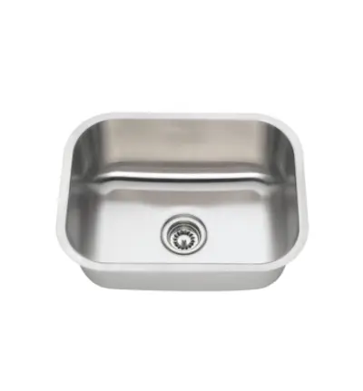 [PR23189S-18G] Undermount MEDIUM Single Sink 18G 23.3/8"x17.3/4"X9" Depth