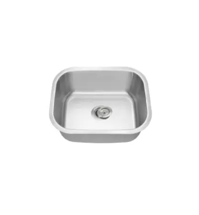 [PR18168B-18G] Undermount Single Bar Sink 18G 18"x16"x8" Depth