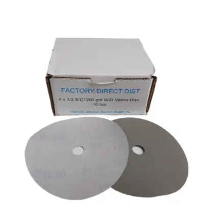 [SANDPVE41200] VELCRO 4"/1200 WET/DRY Box(50pcs) Sandpaper