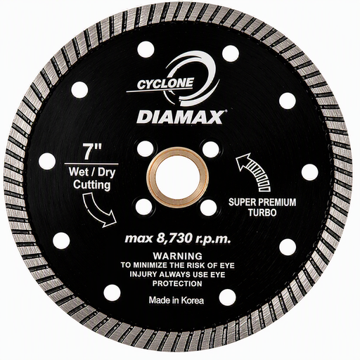 [TBS70] Cyclone Turbo Granite Blade 7" Wet/Dry 