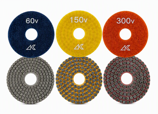 Alpha Ceramica Vitrified Pads 4"