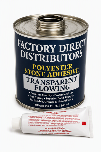 FDD Transparent Flowing Polyester Stone Adhesive