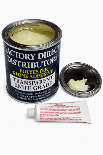FDD Transparent Knife Grade Polyester Stone Adhesive 