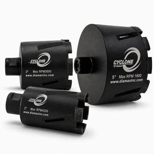 Cyclone Wet/Dry Core Bits